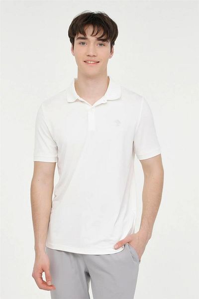 Lotto 4M,M-Plant Polo T-Sh 4Fx,Ecru