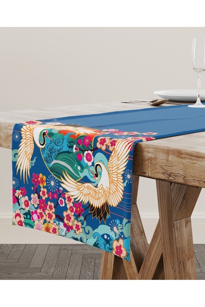 DOSH BY EDA DOĞAN Dosh Runner - ANKA - Baskılı Runner - 40 X 200 Cm