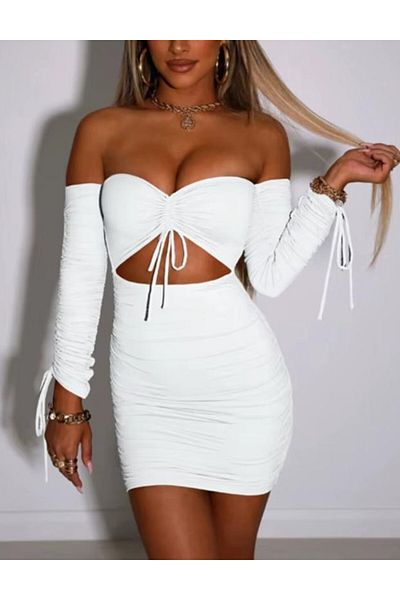 f-maskfashion ΦΟΡΕΜΑ ΧΩΡΙΣ ΣΤΡΑΠΛΕΣ ΜΕ ΛΕΠΤΟΜΕΡΗ ΣΤΟΛΗ