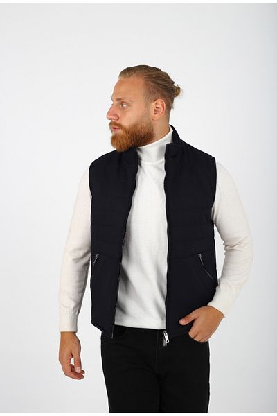 Brango Φουσκωτό γιλέκο Navy Blue