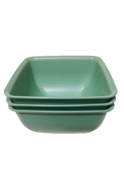 HOBBY LİFE Mini Favourite 3-Piece Square Bowl Set - 3-1260