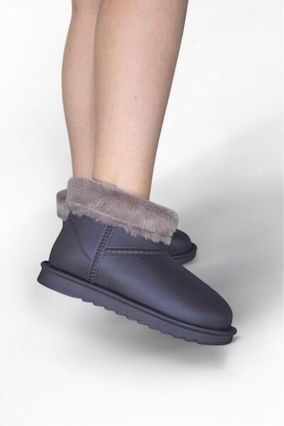 Melissa Boutique Kadın Acı Kahve Cilt İçi Kürklü Su Geçirmez Kar Botu