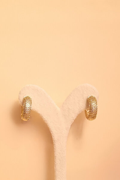 ayışığı Xuping Halka Taşlı Küpe