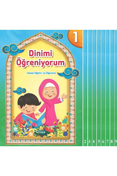 Kevser Yayınları Dinimi Öğreniyorum İslami Eğitim ve Öğretim Seti 9 Kitap / Kevser Yayınları / 9786256102040