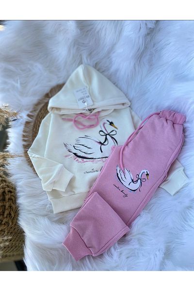 MODA بدلة بجعة مزدوجة