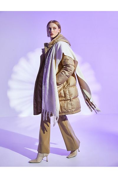 Koton Bunda Puffer s kapucí a kapsami
