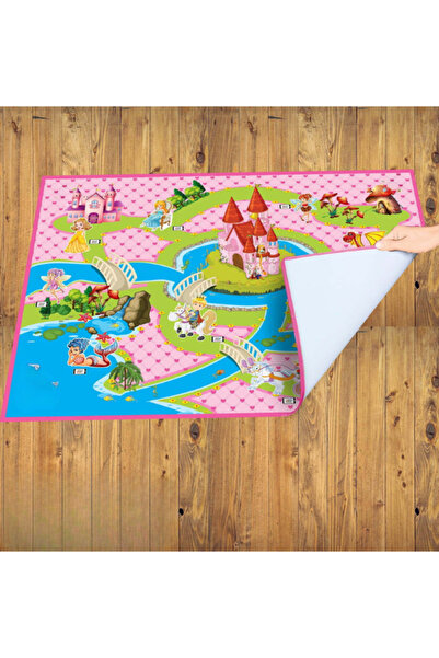 Tilda BSC. & Home Oyun Halısı Prenses Büyük Boy 150×100 cm - Mobil Uygulama Destekli İngilizce Konuşan Oyun Matı