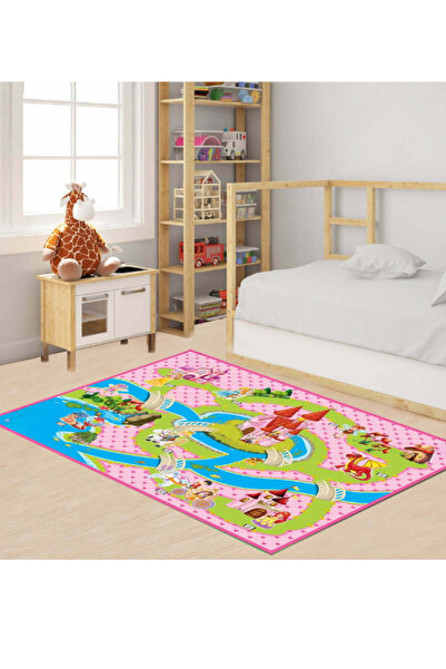 Tilda BSC. & Home Oyun Halısı Prenses Büyük Boy 150×100 cm - Mobil Uygulama Destekli İngilizce Konuşan Oyun Matı