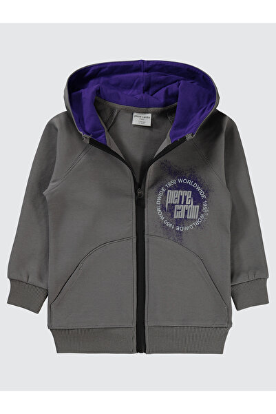 Pierre Cardin Erkek Çocuk Sweatshirt 2-5 Yaş Antrasit