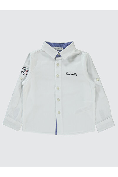 Pierre Cardin 2-5 Years Boy's White Shirt