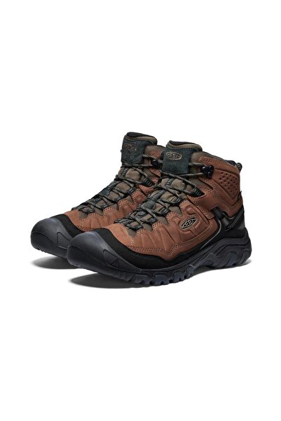 Keen 1028988 Targhee Iv Mid Wp m Bison/Black Men's Outdoor Boots