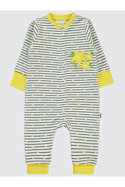 Civil Baby 6-18 Months Baby Girl Yellow Jumpsuit