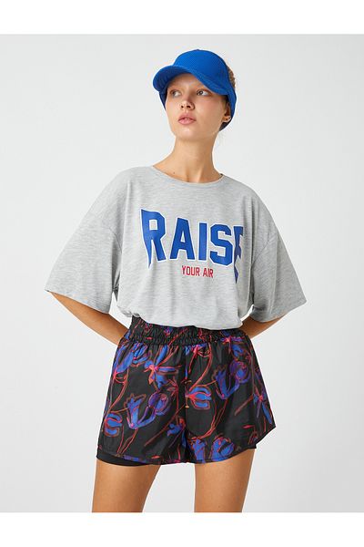 Koton Oversize Printed T-Shirt