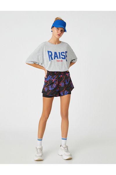 Koton Oversize Printed T-Shirt