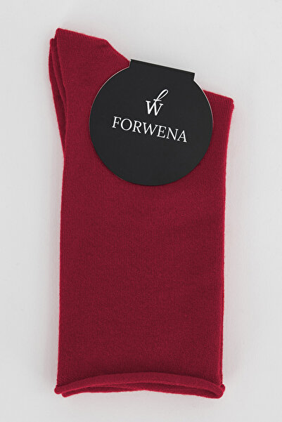 Forwena Cherry Color Modal Elastic Seamless Women's Sock Socks