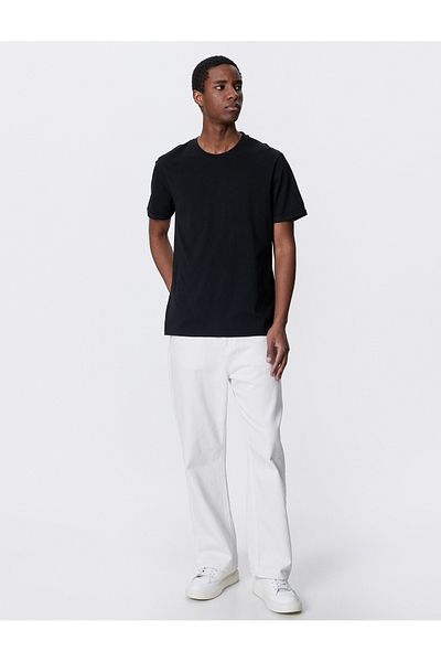 Koton Κοντό μανίκι Basic T-Shirt Crew Neck