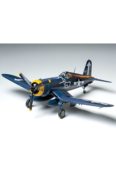 TAMIYA 1/48 Model Vought F4U-1D Corsair Plastic Plane Model - Disassembled Hobby Set