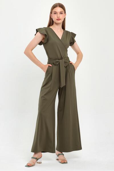 ALEXANDERGARDI Double Breasted Collar Jumpsuit (B23-00126)