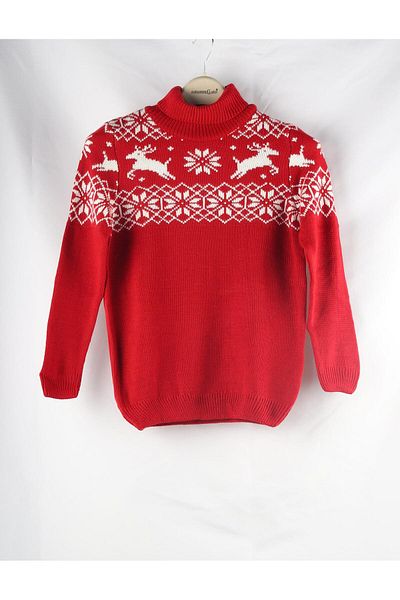 ALEXANDERGARDI ALEXANDERGARDY FISHER COLLAR CHILDREN'S SWEATER (C22-11835)