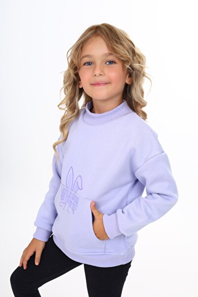Toontoy Girl's Printed Sweatshirt