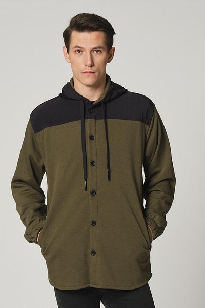 ALEXANDERGARDI Parachute Fabric Detailed Oversize Cardigan (E22-61000)