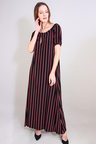 ALEXANDERGARDI Rochie lungă maxi cu guler Carmen (B20- 139309 )