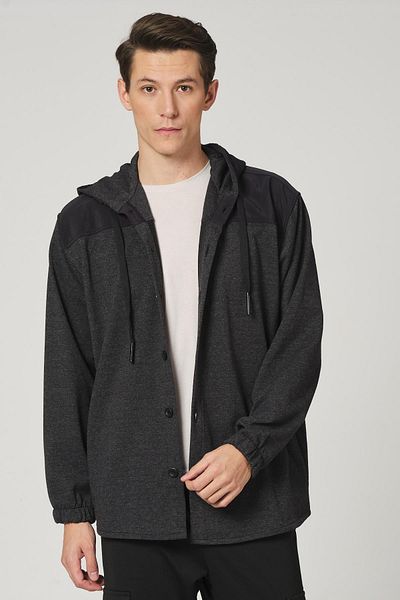 ALEXANDERGARDI Parachute Fabric Detailed Oversize Cardigan (E22-61000)