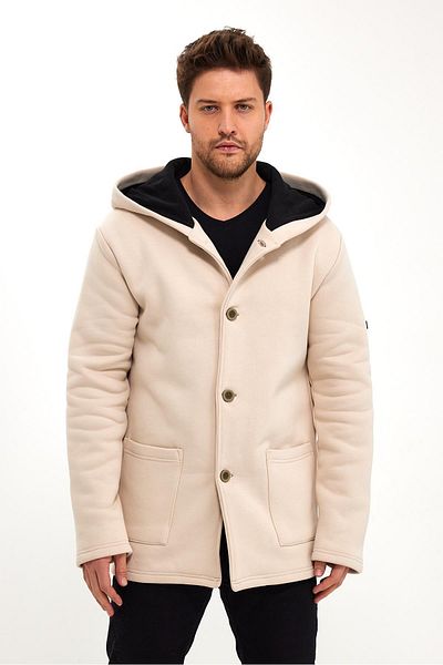 ALEXANDERGARDI Hooded Oversize Cardigan with Ribbon Inside (E23-607 03)