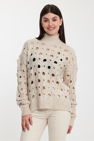 ALEXANDERGARDI Pulover din tricotaj perforat(A92423-S)