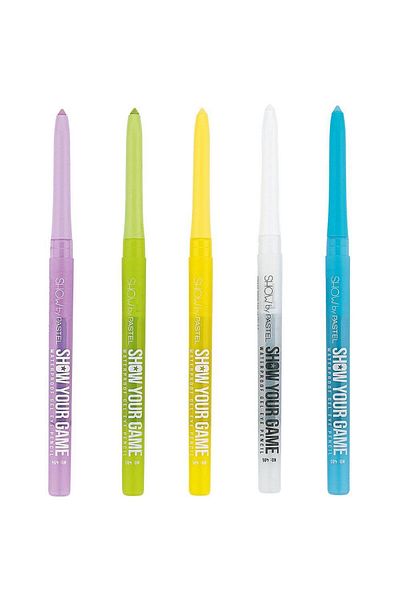 Pastel Show Your Game Gel Eye Pencil No:404 Purple