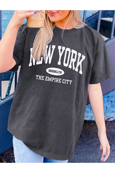 BW Bravely Wear NEW YORK THE EMPIRE τυπωμένο γυναικείο μπλουζάκι με ανθεκτική...