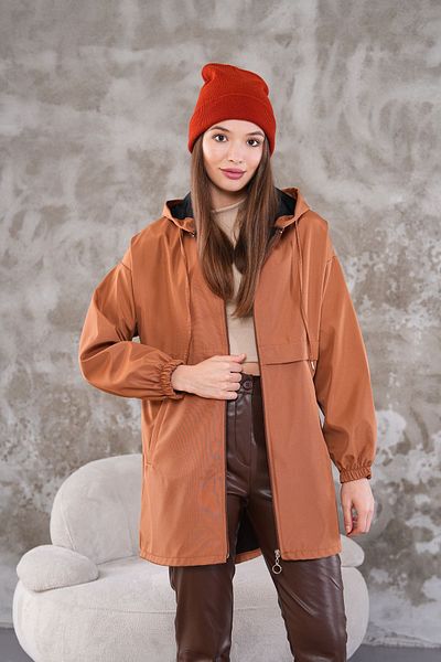 katalya Zippered Raincoat Cap (Sütlükkahve)