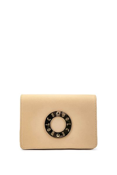 Dolce Women's Vegan Beige Messenger Bag