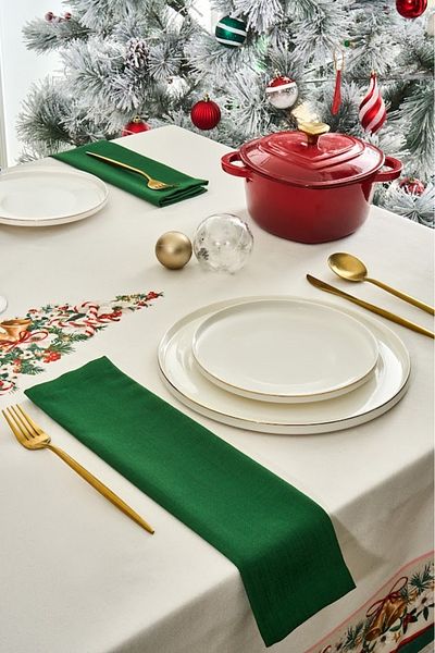 Karaca Carol 2 Σετ Χαρτοπετσέτες Πράσινες 40Χ40 εκ