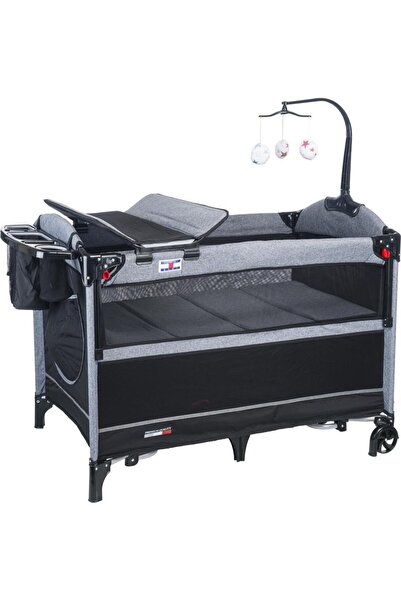 Tommybaby Anne Yanı Beşik Park Yatak Oyun Parkı 70x110