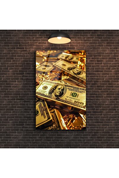 Genel Markalar Altın Dolar Cam Tablo