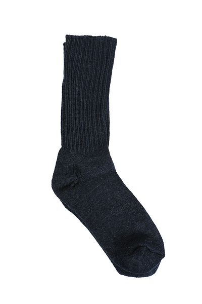La Sarta Wool Navy Blue Socks