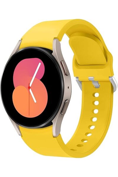 UnDePlus Samsung Galaxy Watch 4 5 6 7 FE 40 40 44 Classic 42 43 46 47 mm Kordon Silikon Kordon