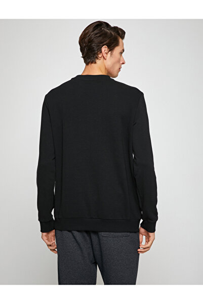 Koton Basic Crew Neck Sweatshirt Long Sleeve