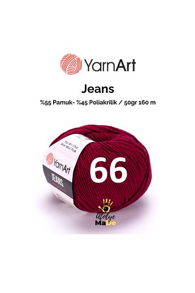 Yarnart 66 Model Amugurimi Jean Baby Yarn - Μαλακό βαμβάκι 55% βαμβάκι