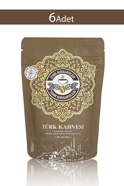 Türk Kahvesi Orta Kavrulmuş 6'lı 100gr