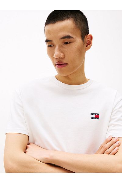 Tommy Hilfiger Pánské bílé tričko 20322 Tommy jeans