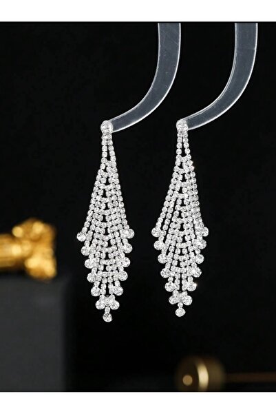 begüm jewelery KRİSTAL SALLANTILI TASARIM KÜPE