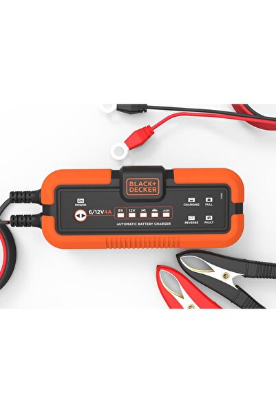 Black&Decker BLACK+DECKER BXA22 6V/12V 120A Akıllı Akü Şarj ve Akü Bakım Cihazı