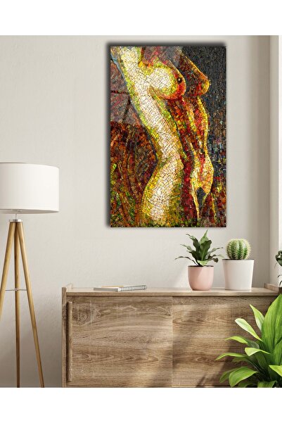 Alicedekorasyon Vitray Nü Sanatı Cam Tablo