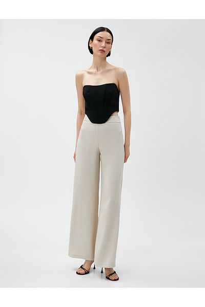 Koton Palazzo Fabric Trousers
