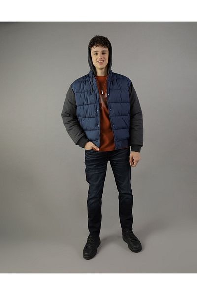 AMERICAN EAGLE AE Bomber Puffer Jacket