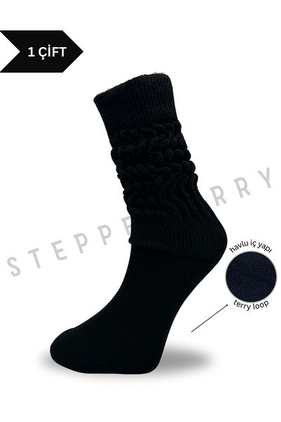 STEPPE BERRY Нови сезонни дебели черни клинове