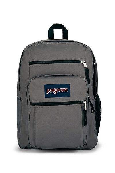 Jansport Big Student Graphite Gray Gray Laptop Backpack Ek0a5bahn60