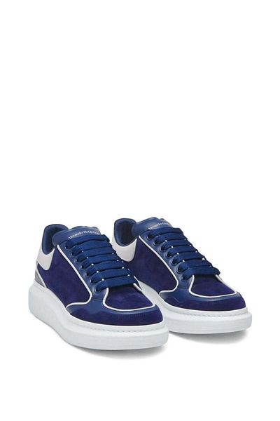 ALEXANDER MCQUEEN Larry Sneakers - Oversize Sole, Blue